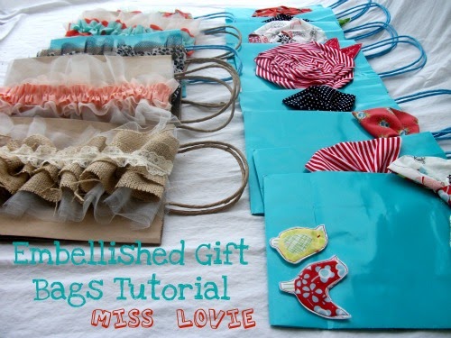 Embellished Gift Bags