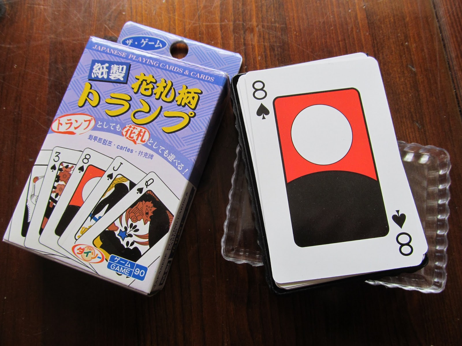 Hanafuda Hub! Dual Hanafuda/Trump Cards by Daiso Japan