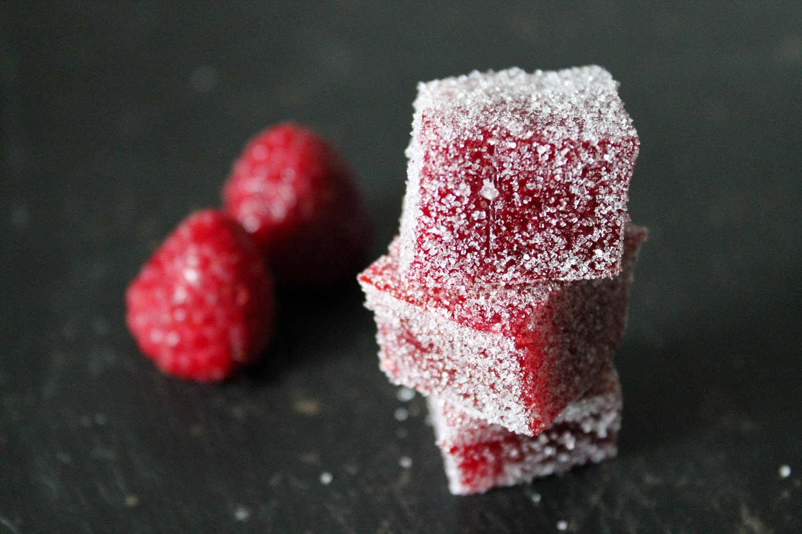 Pâtes de fruits {framboises}