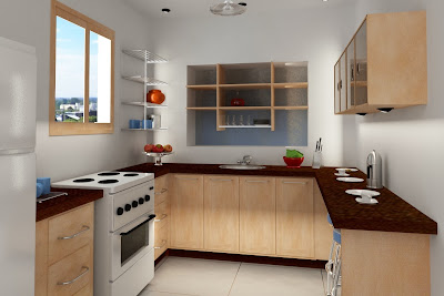 minimalist interior design small kitchen