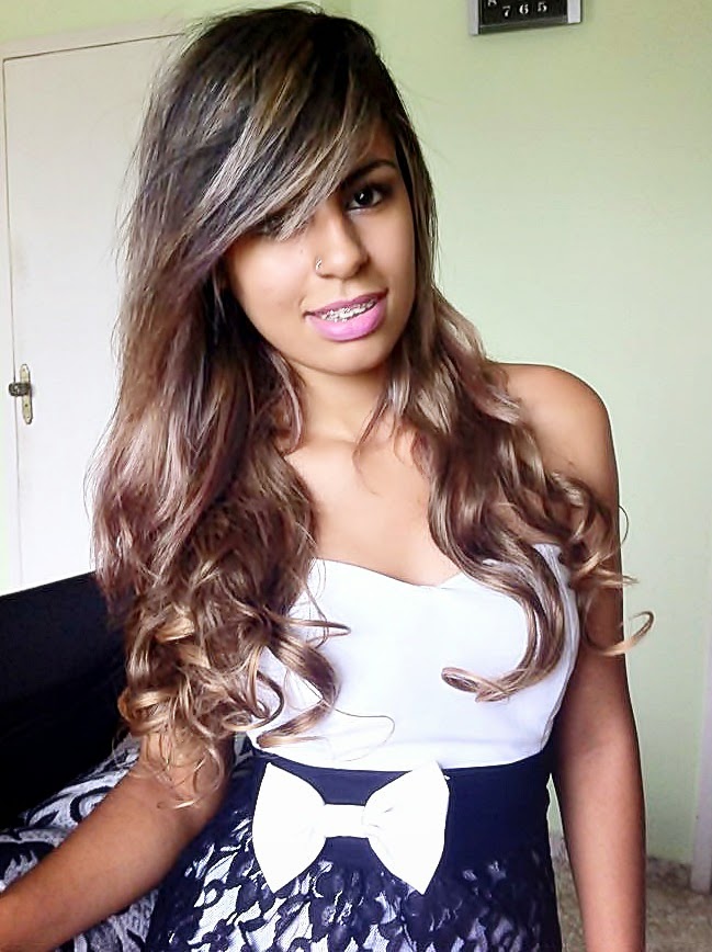 Stephanie Ferraz Aplique Tic Tac Falctol Loja I Antes E Depois