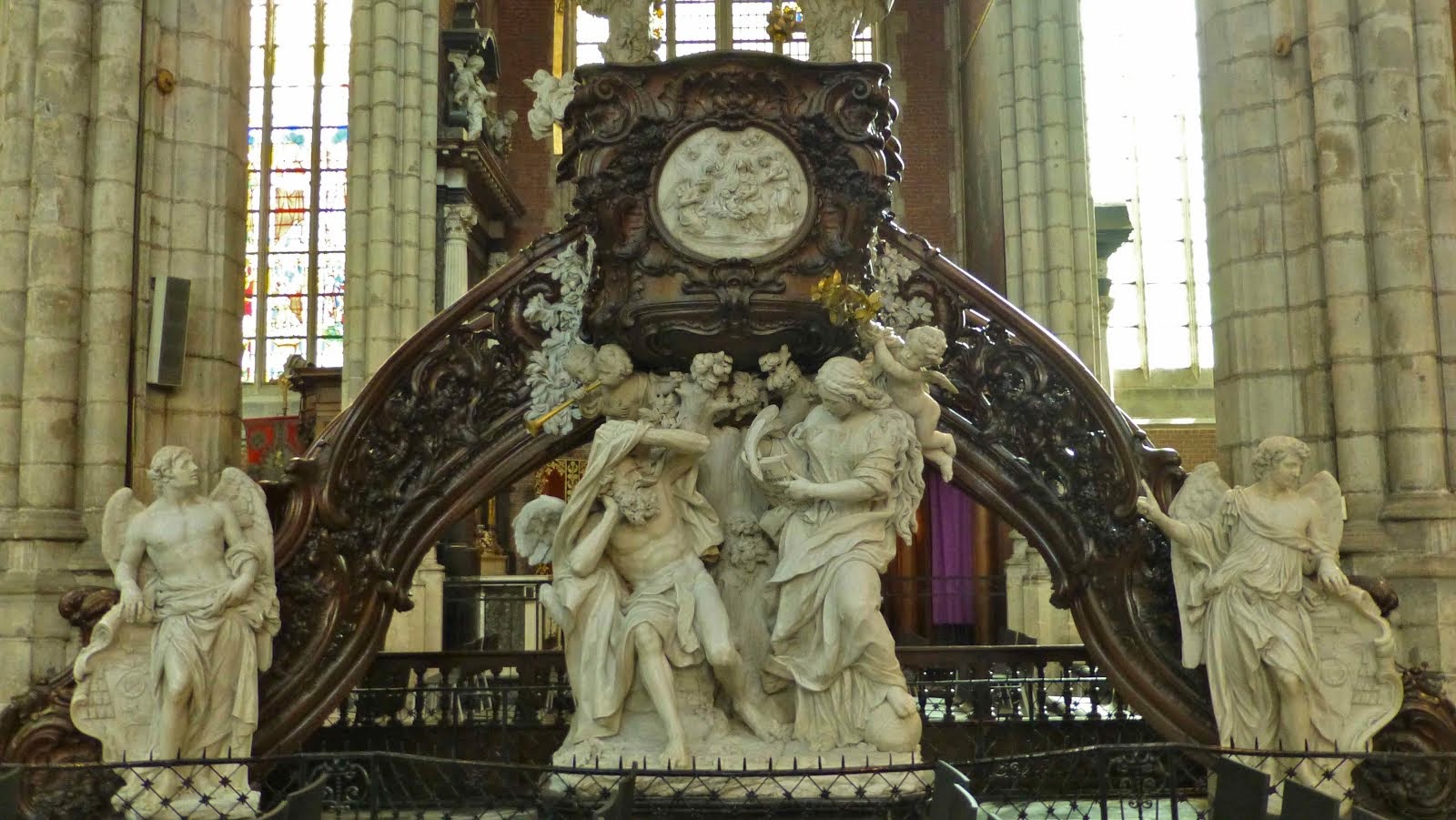 Chaire de la cathédrale de Gand