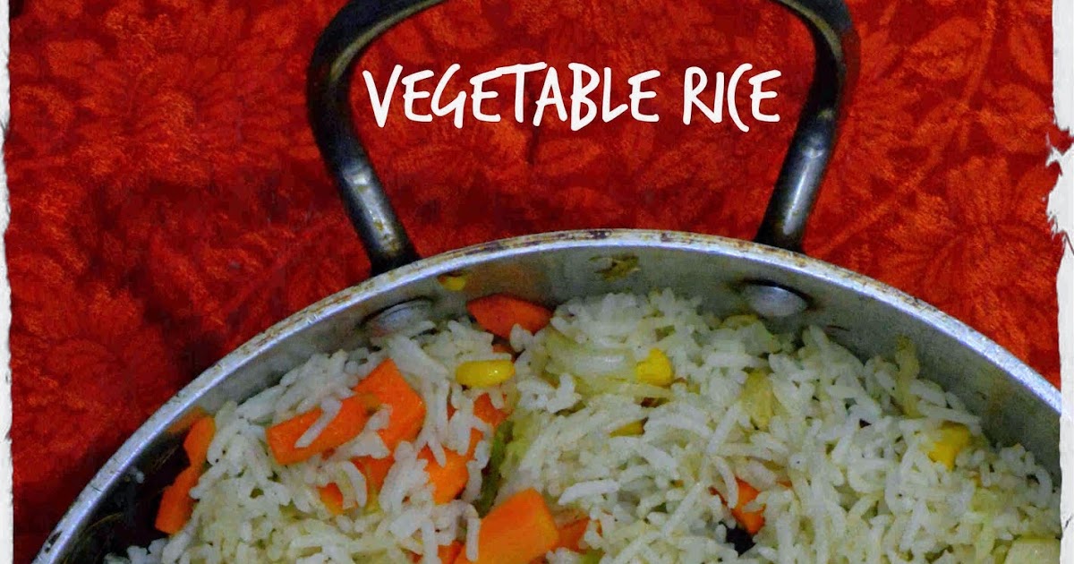 Upala Easy vegetable rice (No Onion No garlic)