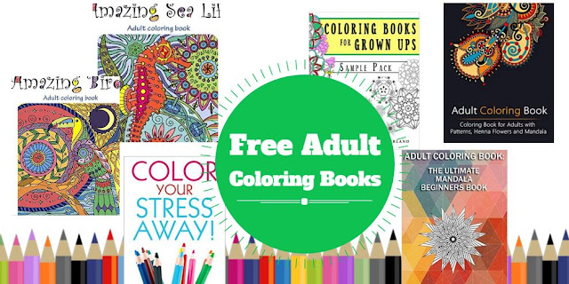 6 Free Adult Coloring Books {Amazon EBooks} | JustAddCoffee- The ...