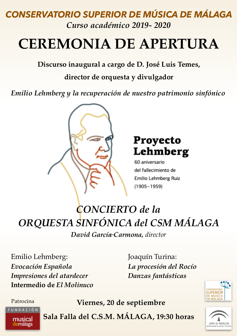 Orquesta Sinfónica CSMMA. 20-09-2019