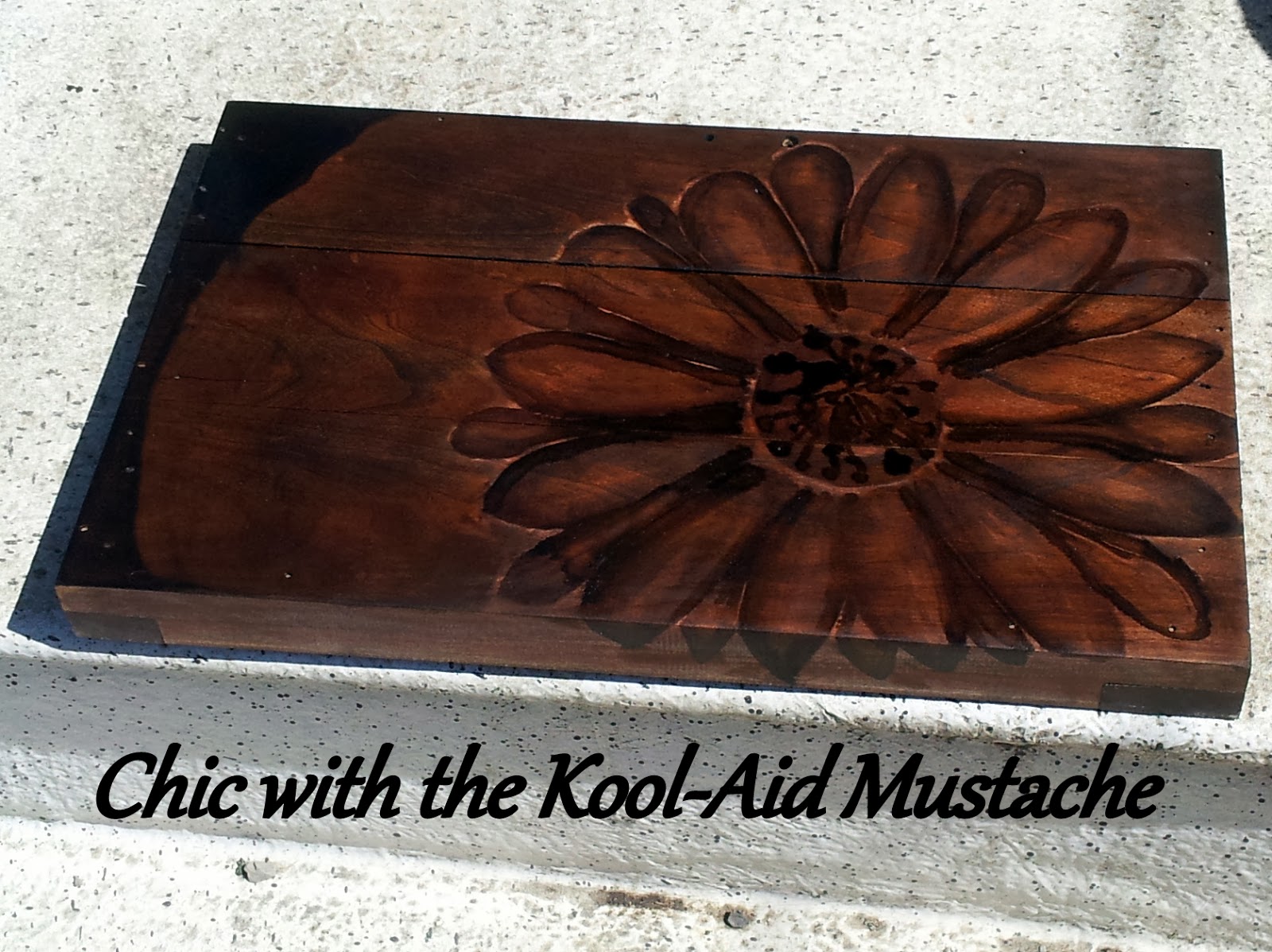 Chic with the KoolAid Mustache ReStore Upcycle ChallengePart 1Daisy Whatchamathing