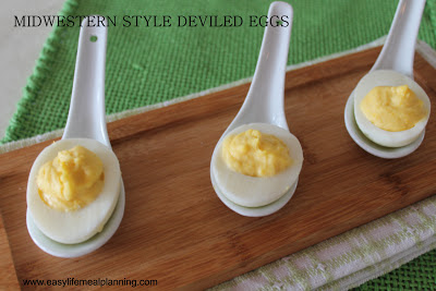 Midwestern Deviled Eggs - Easy Life Meal & Party Planning
