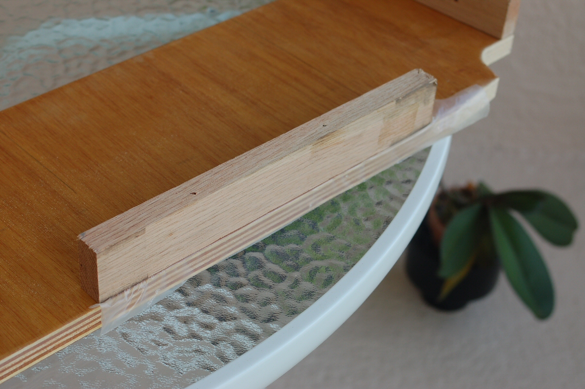 Sailing Vessel Gra'inne Support Shelf and Cleats