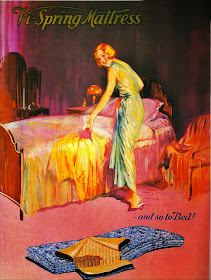 1920s Vi Spring mattress advert