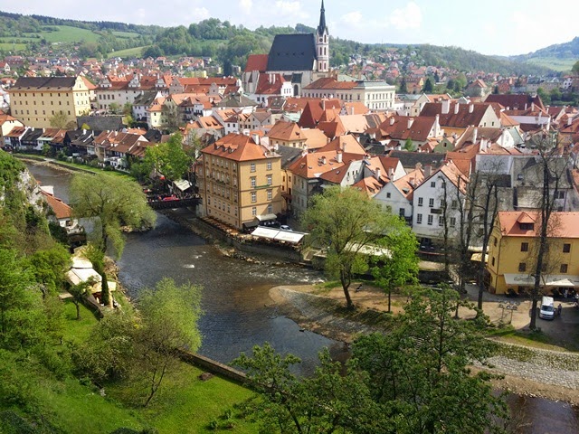 Chesky Krumlov, Republic Czech 2014