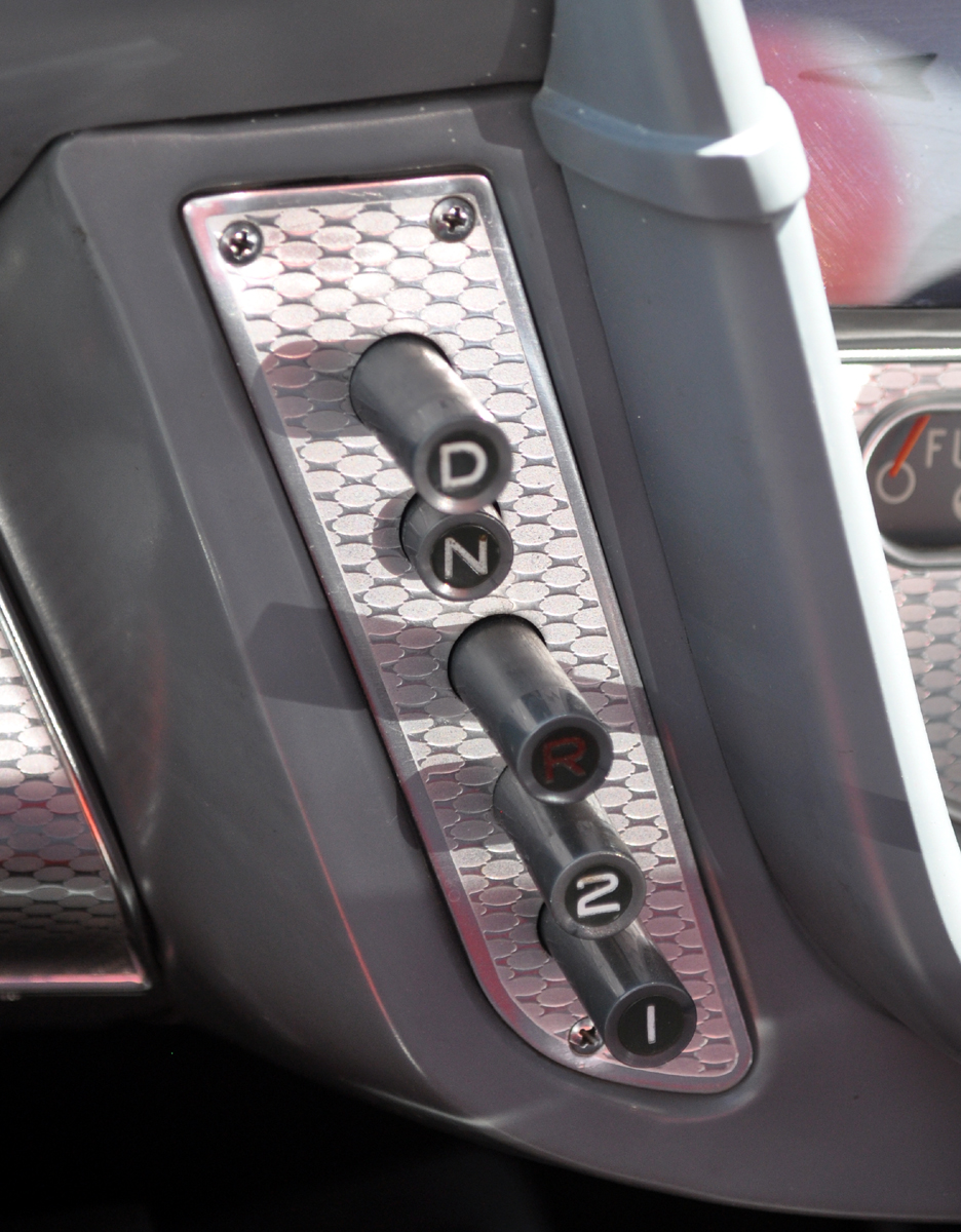 Just A Car Guy The push button gear selector switch aka "typewriter transmission", inspired by