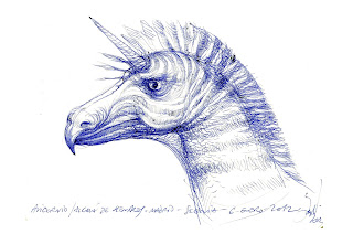 Ilustracion de el Avicornio creado por José Muñoz Domínguez