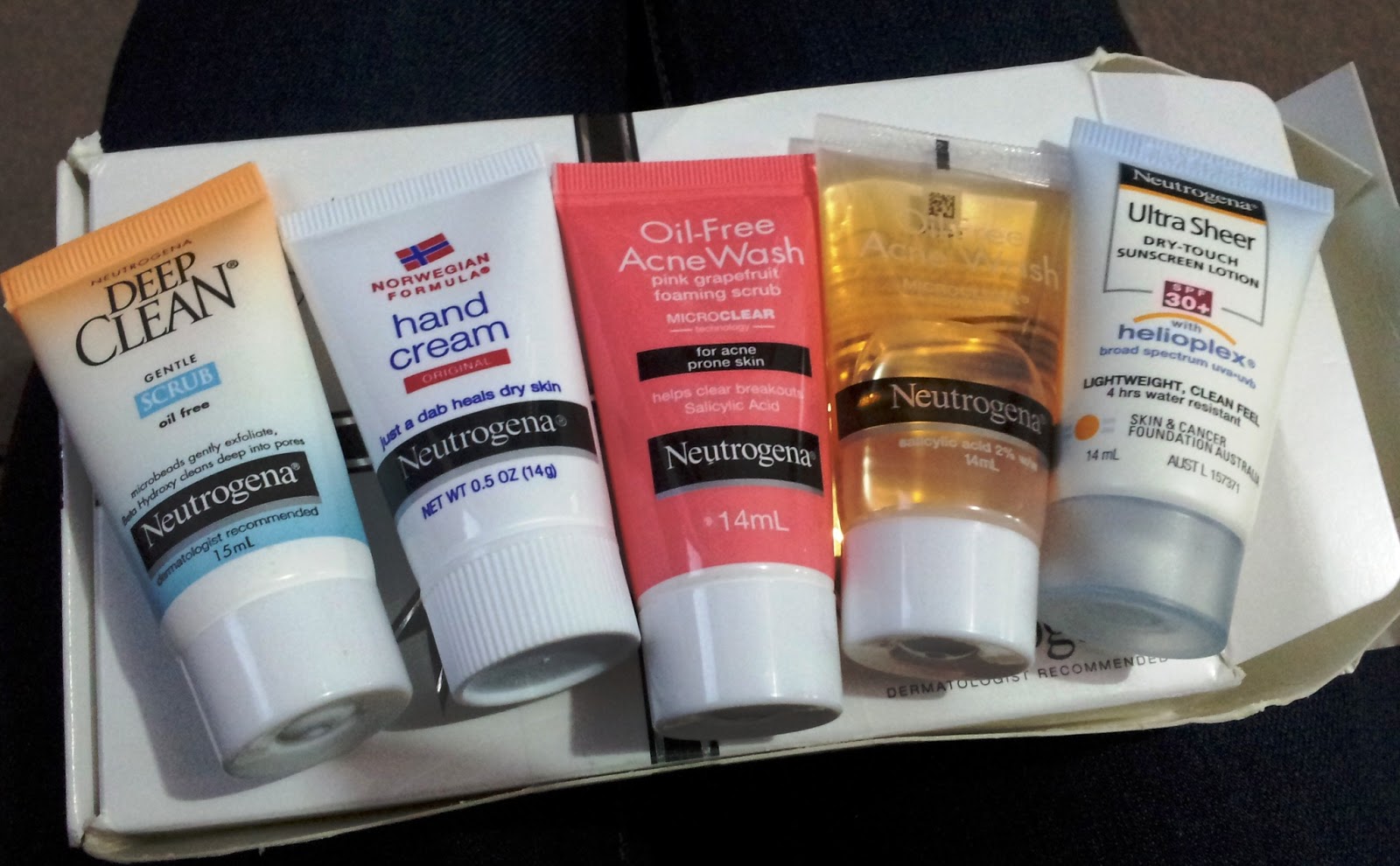All Her Pretty Little Things Neutrogena Sample Gift Pack