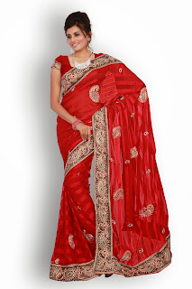Resham Patti designer Indian heavy border work sari-15 