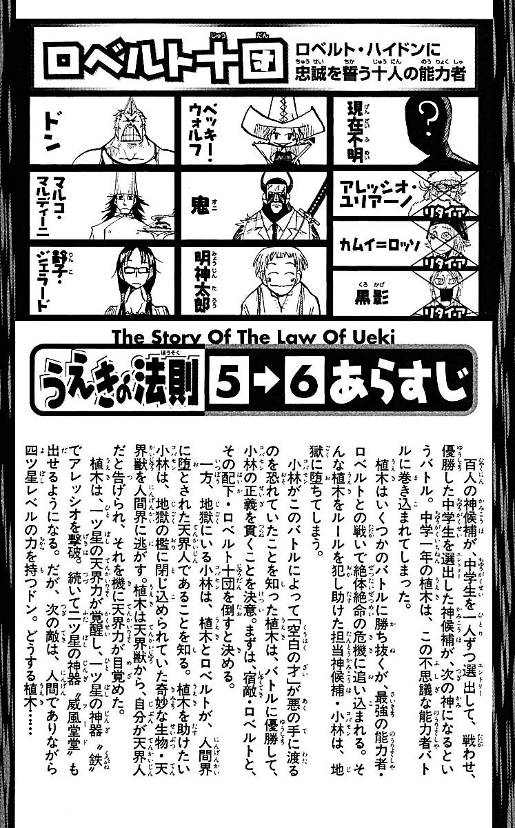 Law Of Ueki Plus