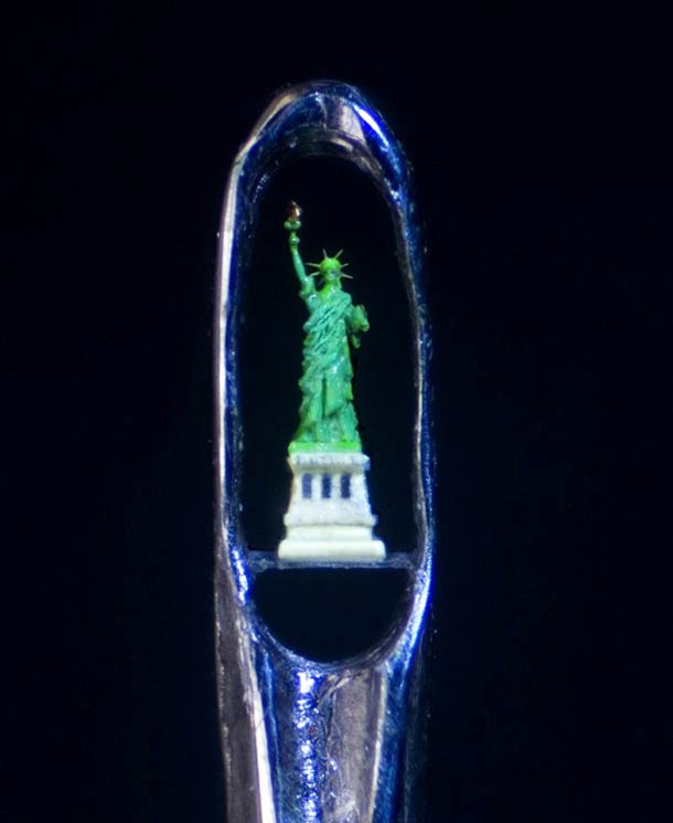 Amazing Magazine Micro Art 22 miniature sculptures by Willard Wigan