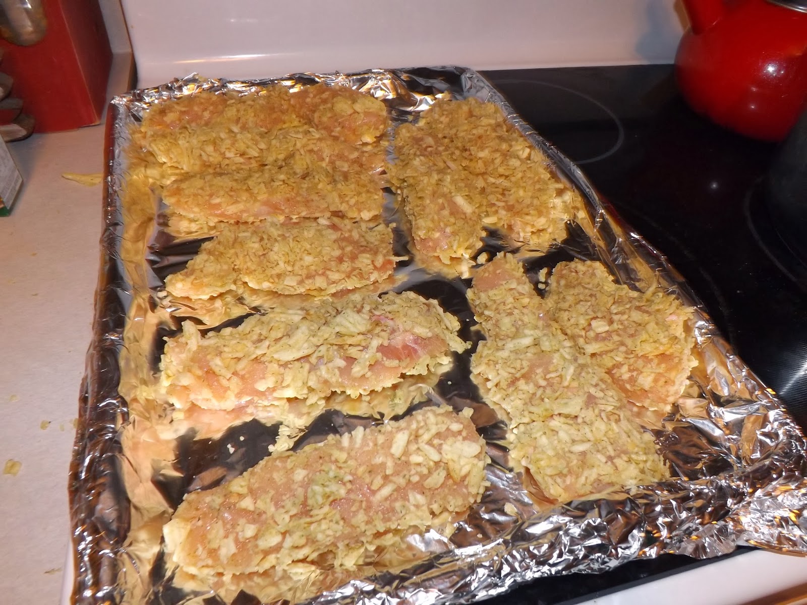 FoodThoughtsOfaChefWannabe Ranch Oven Fried Chicken