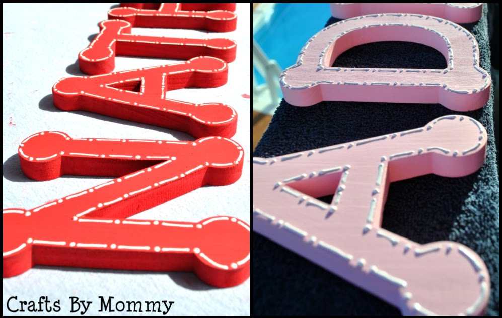Crafts By Mommy Name Wall Hangings