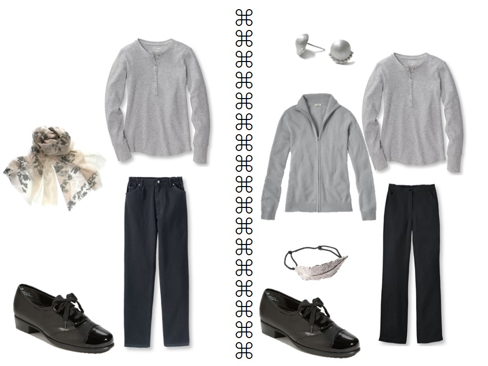 Transition Black & Grey with Accessories The Vivienne Files