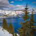 Crater Lake National park in southern Oregon. 