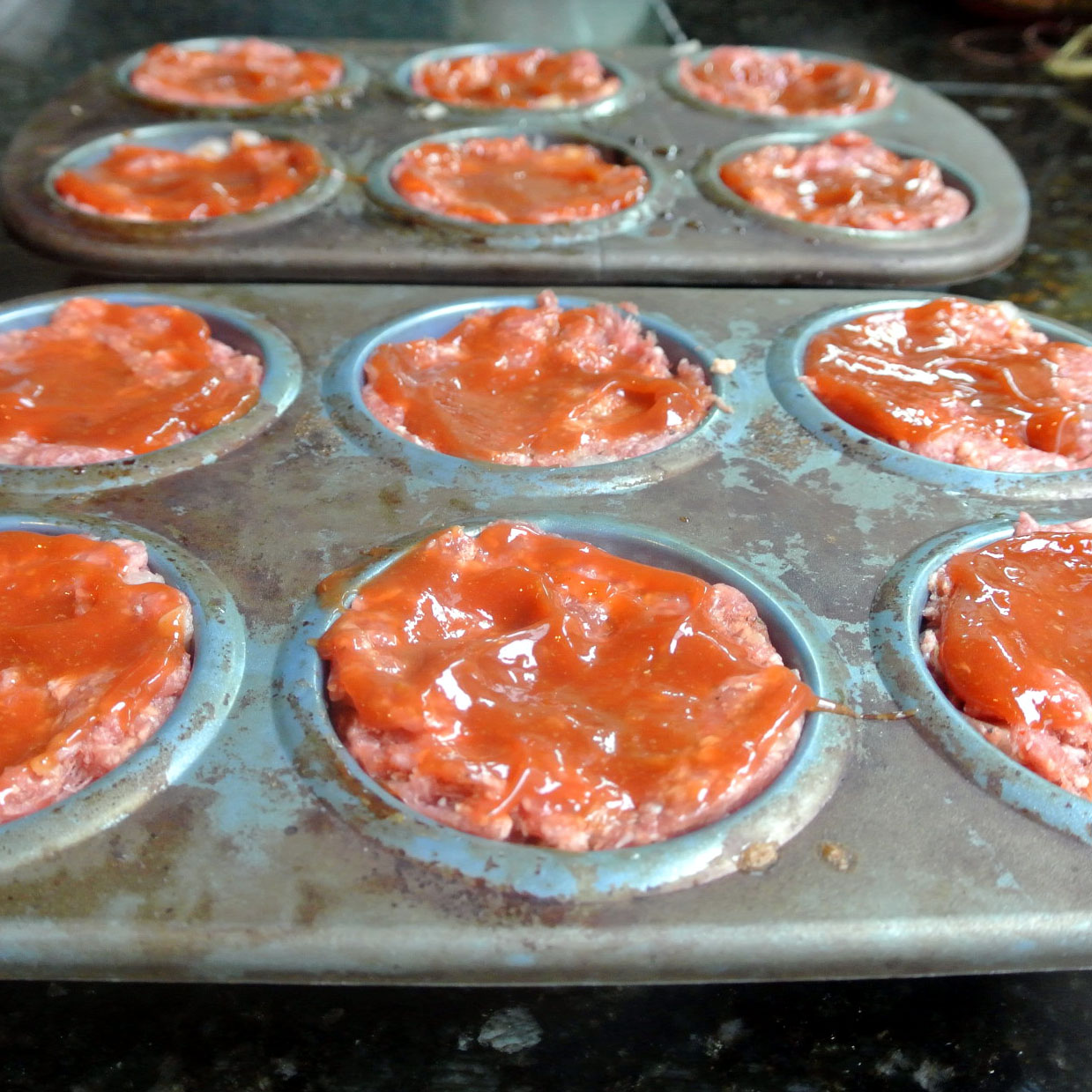 Mom, What's For Dinner? Meatloaf Cupcakes