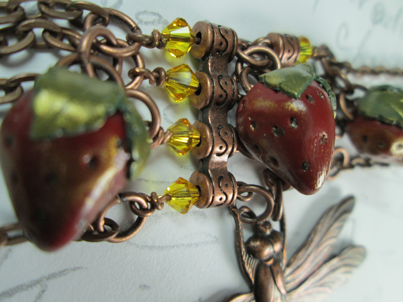 Art Bead Scene Blog Show Me Sunday Flora Beads with Rebecca of Songbead