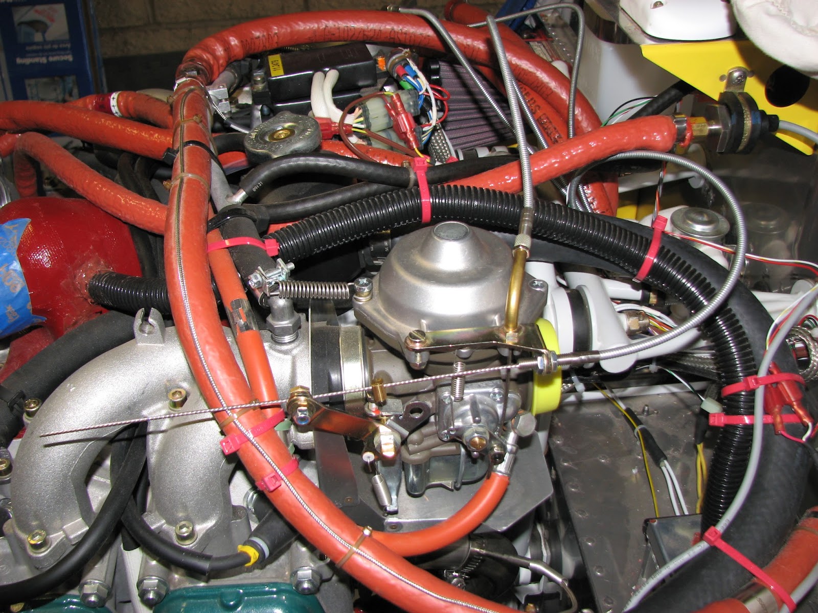 Torsten's RV12 Cabling the Controls