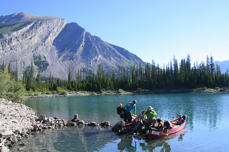 Family Adventures in the Canadian Rockies How to fit 7 people in a