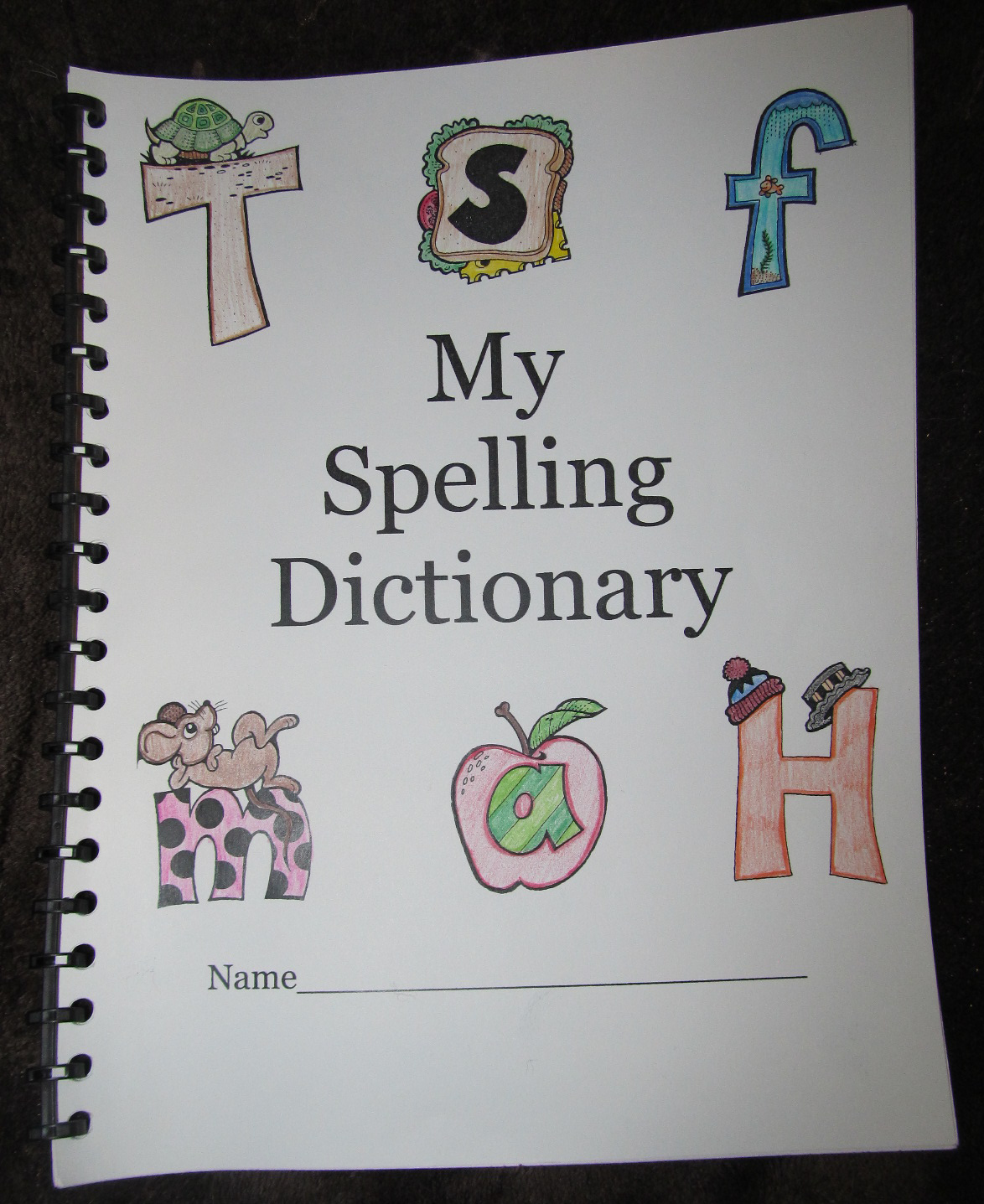 FUNdamentals Of Firsts Spelling Dictionary Booklet