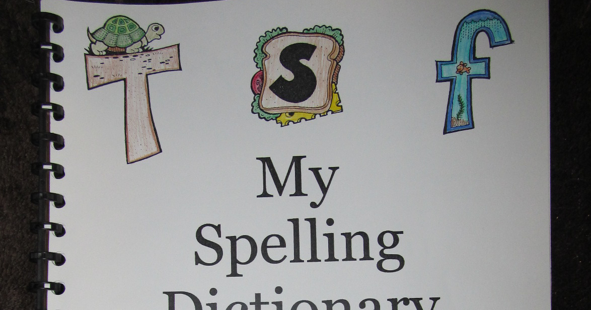 FUNdamentals Of Firsts: Spelling Dictionary Booklet