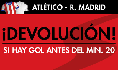 sportium bono 25 euros devolucion copa rey Atletico vs Real Madrid 7 enero sportium bono 25 euros devolucion copa rey Atletico vs Real Madrid 7 enero