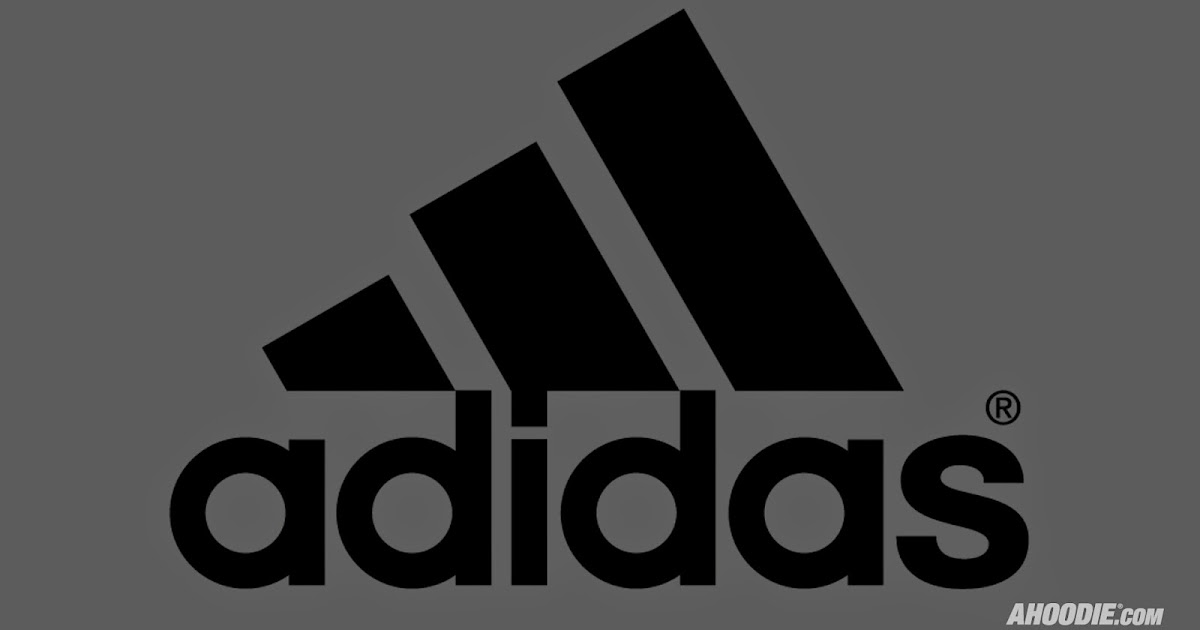 grey adidas logo
