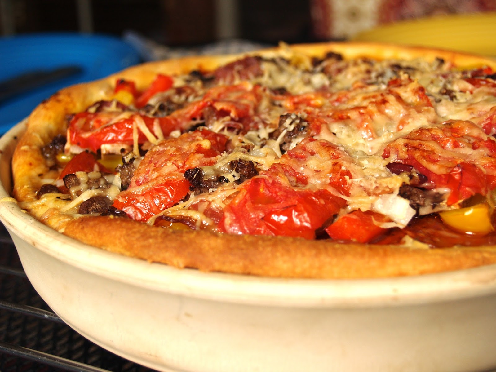 Hungry Hungry Highness Copycat Uno's Deep Dish Pizza