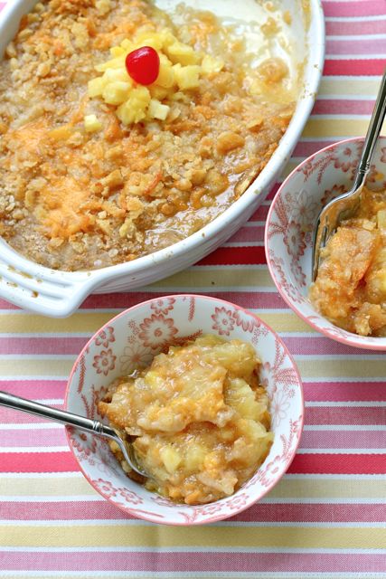 Your Southern Peach: Pineapple Casserole