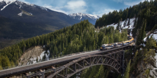 Western Canada by train: Rockies on a roll