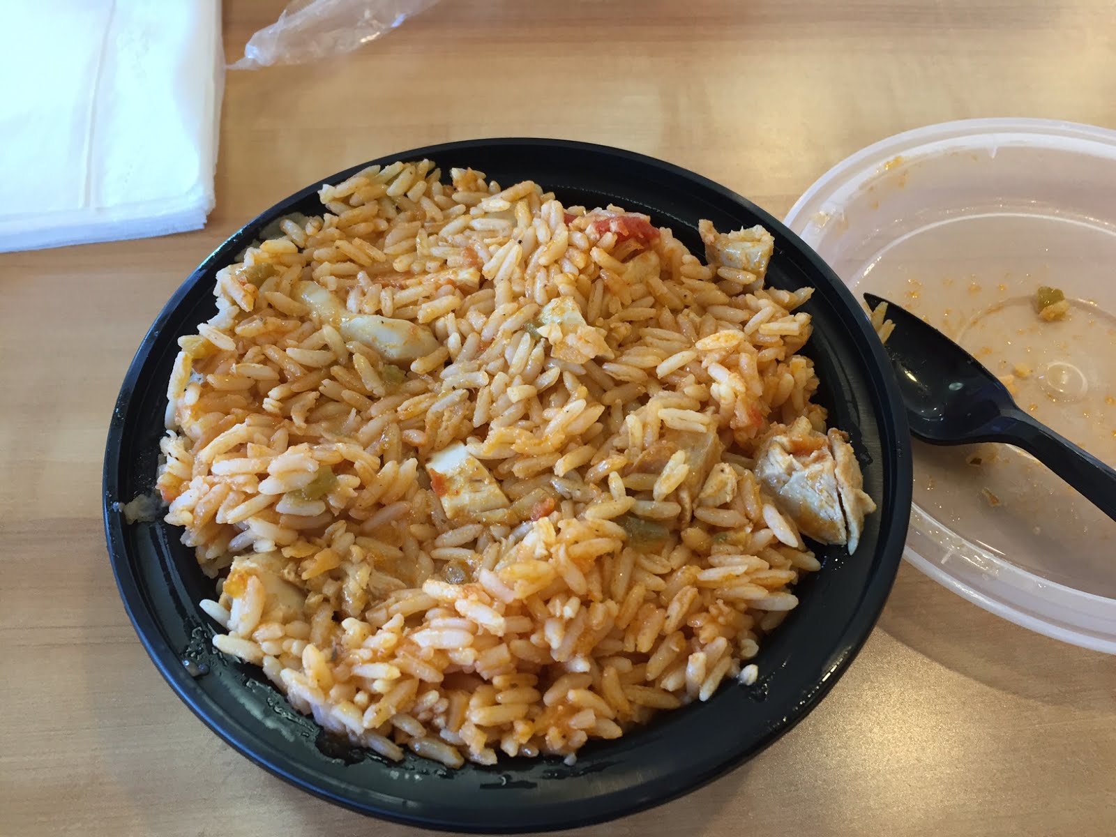 Views by the Bay Popeye's Jambalaya Fail