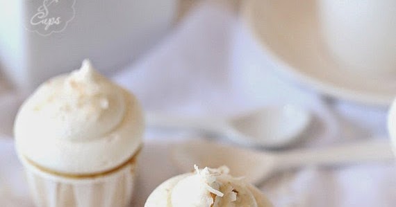 Almond Cupcakes with Coconut Buttercream Frosting Recipe Almond Cupcakes with Coconut Buttercream Frosting Recipe