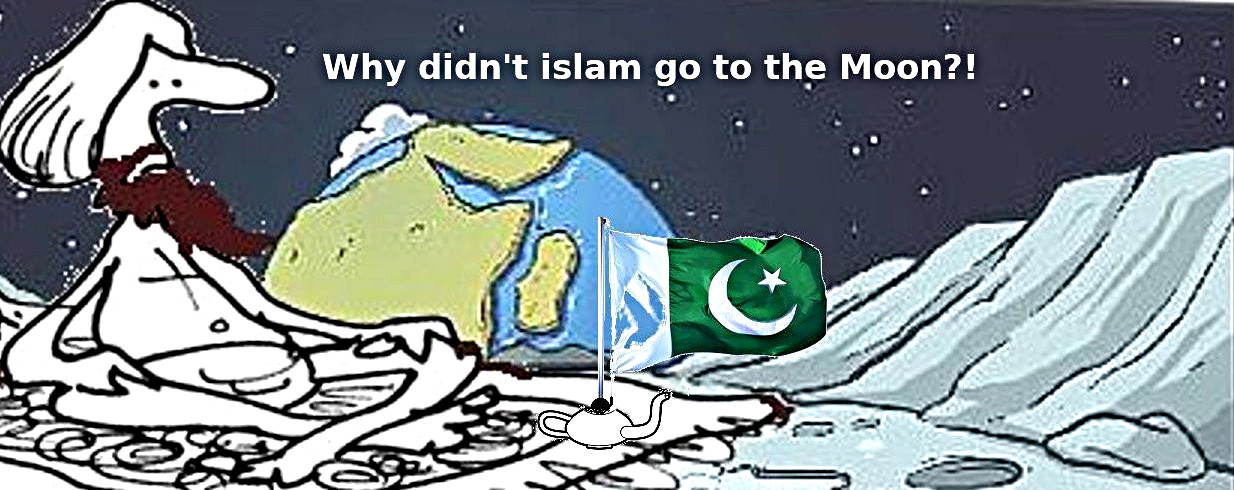 Why didn't islam go to the Moon?!