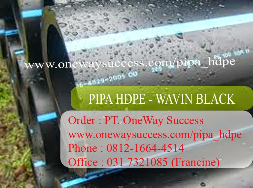 Pipa HDPE Wavin Black