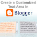 Kinds Of Text Area