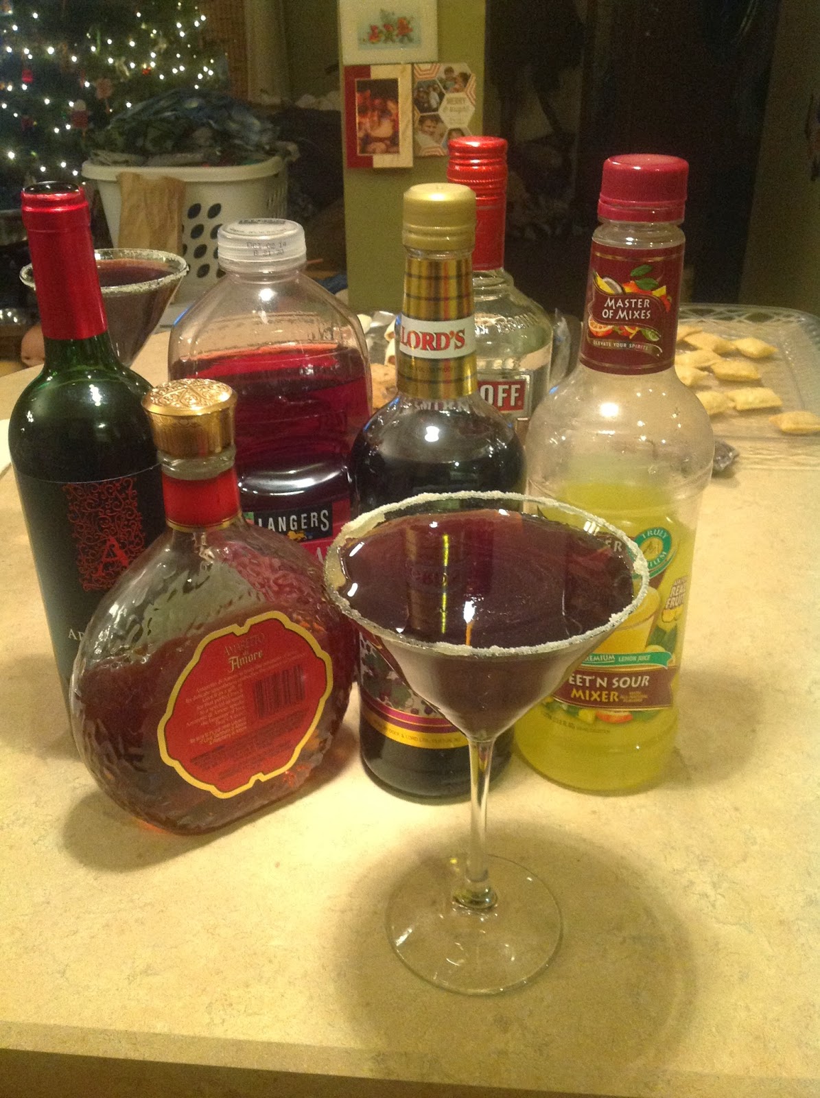 Honest Family Living Martini Monday Sugar Plum Martini