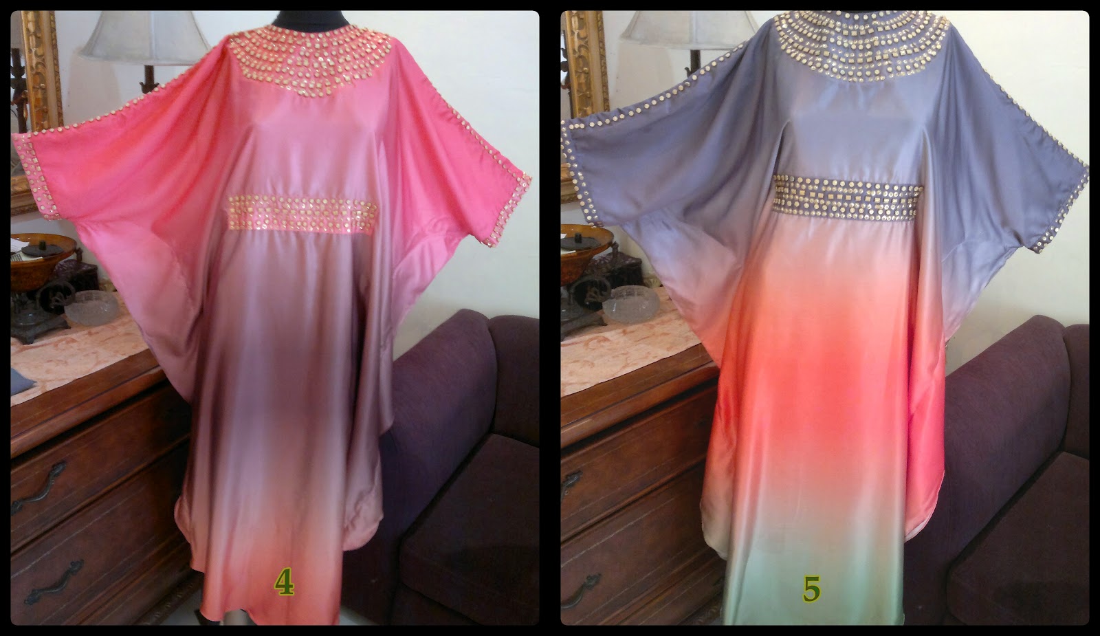 gambar gamis pengantin muslimah hiasan payet