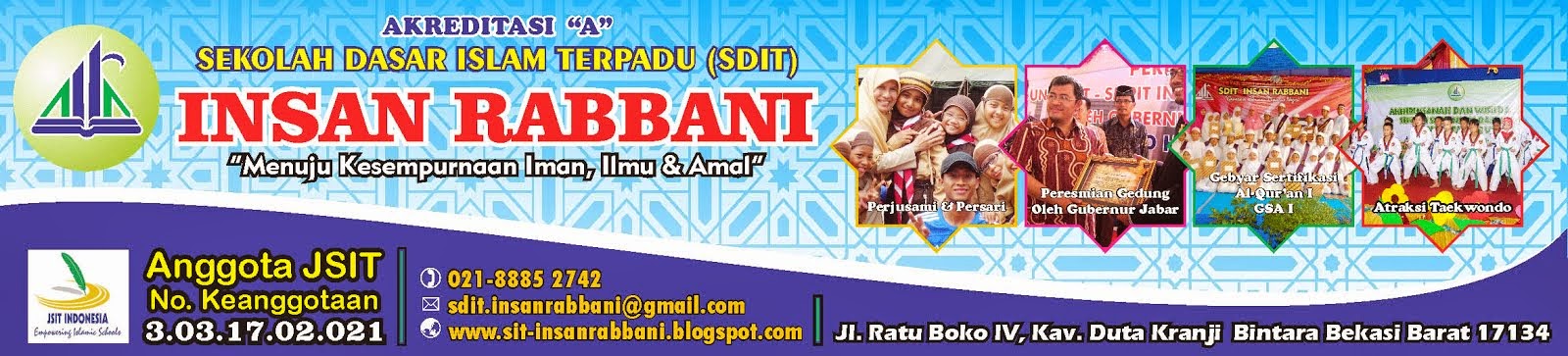 SELAMAT DATANG DI SDIT INSAN RABBANI BEKASI BARAT