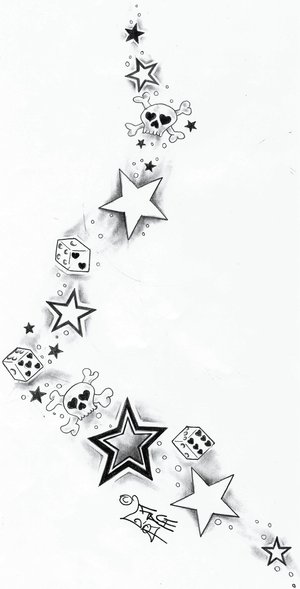 star tattoo designs tattoo stars design