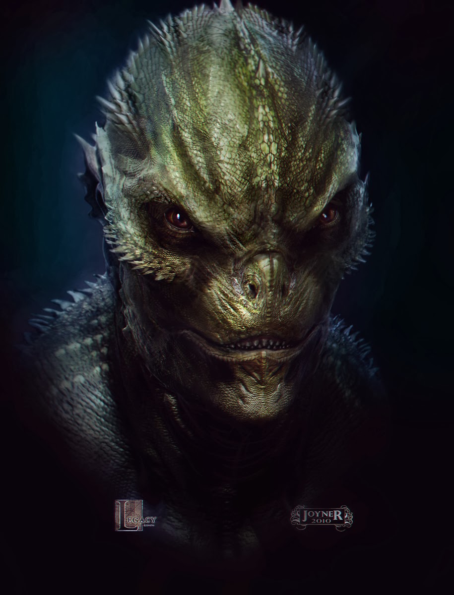 See What the Lizard Almost Looked Like in THE AMAZING SPIDER-MAN