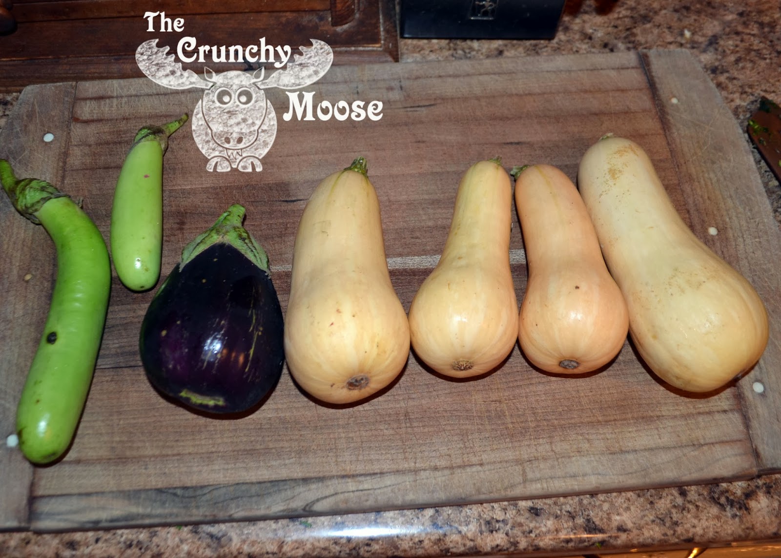 The Crunchy Moose Caramelized Butternut Squash and Eggplant