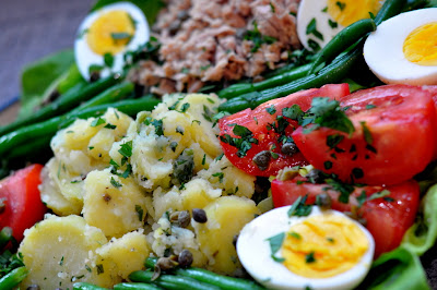 The JC100: Julia Child's Niçoise Salad - Photo by Michelle Judd of Taste As You Go