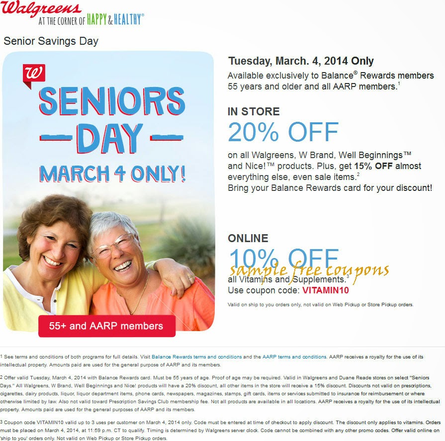 Walgreens Coupons September 2014