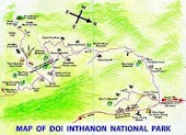 Map of Doi Inthanon