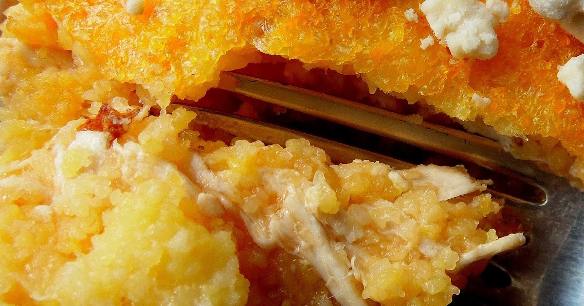 Buffalo Blue Cheese Baked Grits For The Tailgate Party